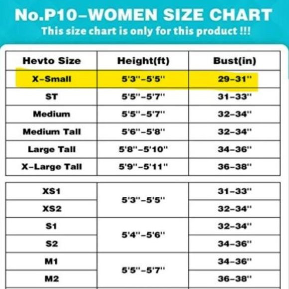 Hevto Guardian 1 Goddess Wetsuit 3mm Neoprene Women's Diving Surfing Swimming XS - Picture 4 of 5